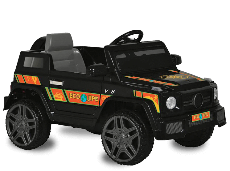 Carro Elétrico Bandeirante Ecojipe 12V Preto